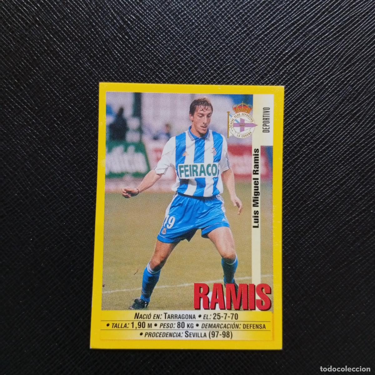 Cromos de F&uacute;tbol: 99 RAMIS DEPORTIVO PANINI 1999 2000 CROMO FUTBOL LIGA 99 00 SIN PEGAR - A183 PG460 B