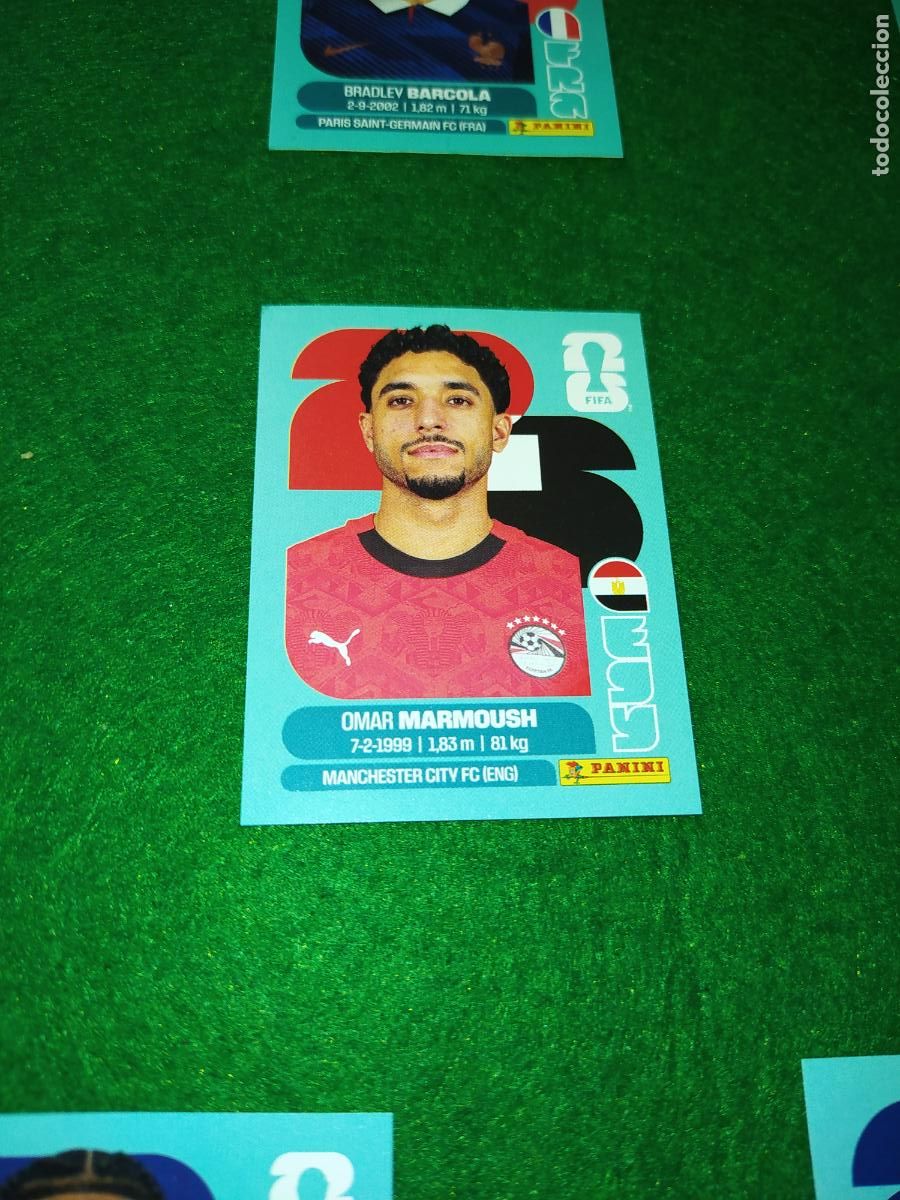 Cromos de F&uacute;tbol: OFFICIAL STICKER COLLECTION WORLD CUP 2026 - EGIPTO N&ordm; 20 MARMOUSH
