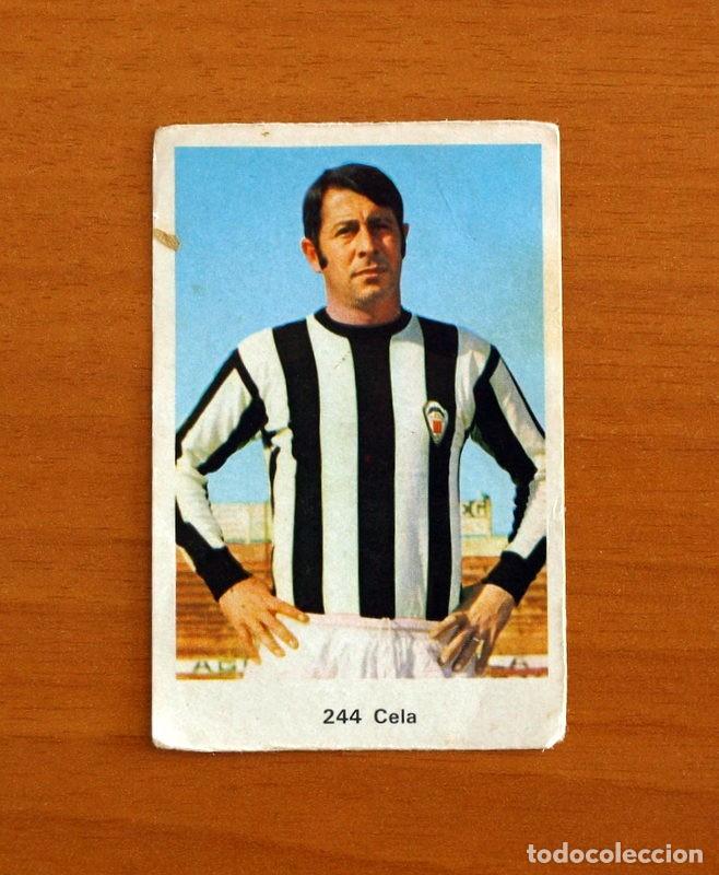 Cromos de Futebol: Castell&oacute;n - N&ordm; 244 Cela - Ruiz Romero 1972-1973, 72-73 - Nunca Pegado