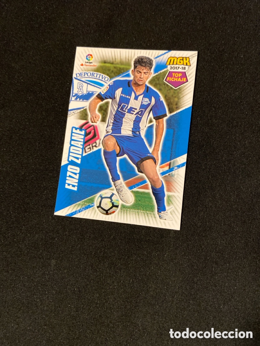 Cromos de Futebol: ENZO ZIDANE 19 TOP FICHAJE (ALAVES) MEGA