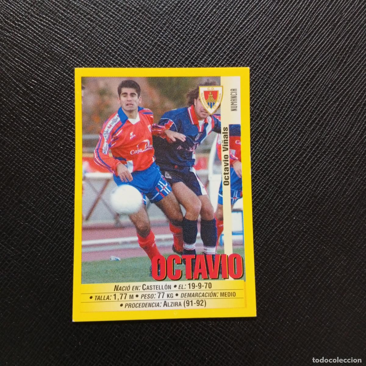 Cromos de Futebol: 335 OCTAVIO NUMANCIA PANINI 1999 2000 CROMO FUTBOL LIGA 99 00 SIN PEGAR - A183 PG469