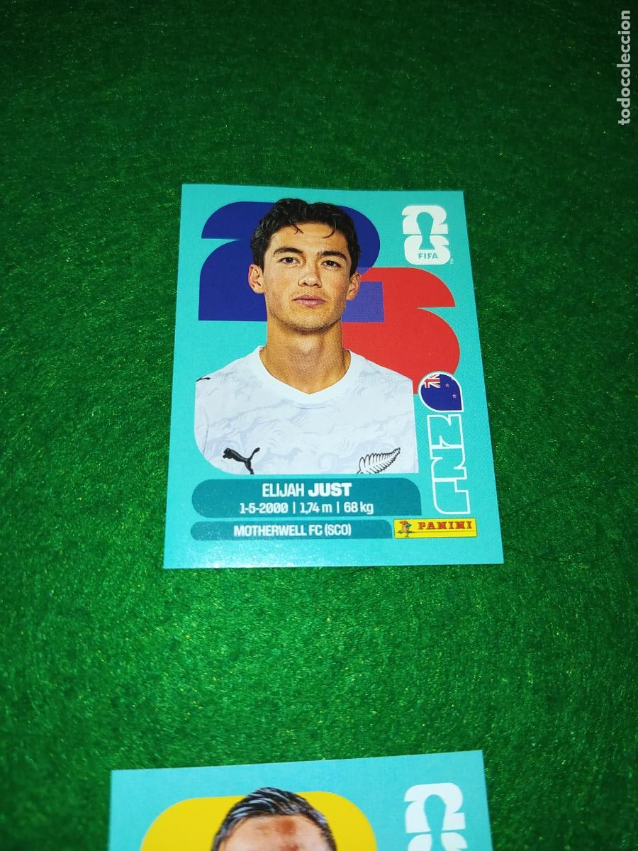 Cartes &agrave; collectionner de Football: OFFICIAL STICKER COLLECTION WORLD CUP 2026 - NUEVA ZELANDA N&ordm; 18 JUST