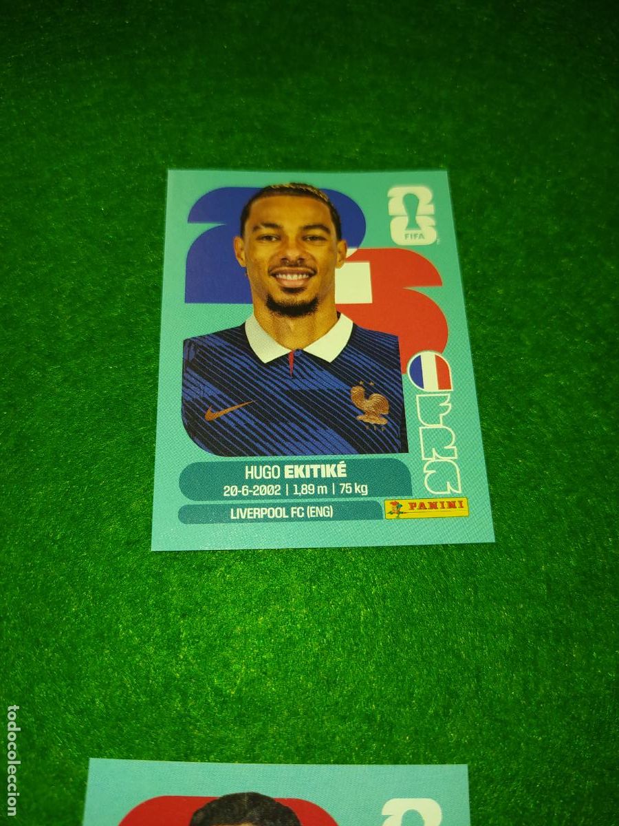Cartes &agrave; collectionner de Football: OFFICIAL STICKER COLLECTION WORLD CUP 2026 - FRANCIA N&ordm; 19 EKITIKE
