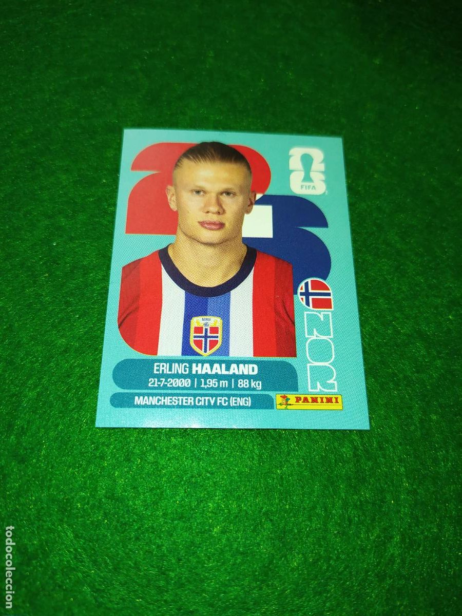 Cromos de F&uacute;tbol: OFFICIAL STICKER COLLECTION WORLD CUP 2026 - NORRUEGA N&ordm; 15 HAALAND