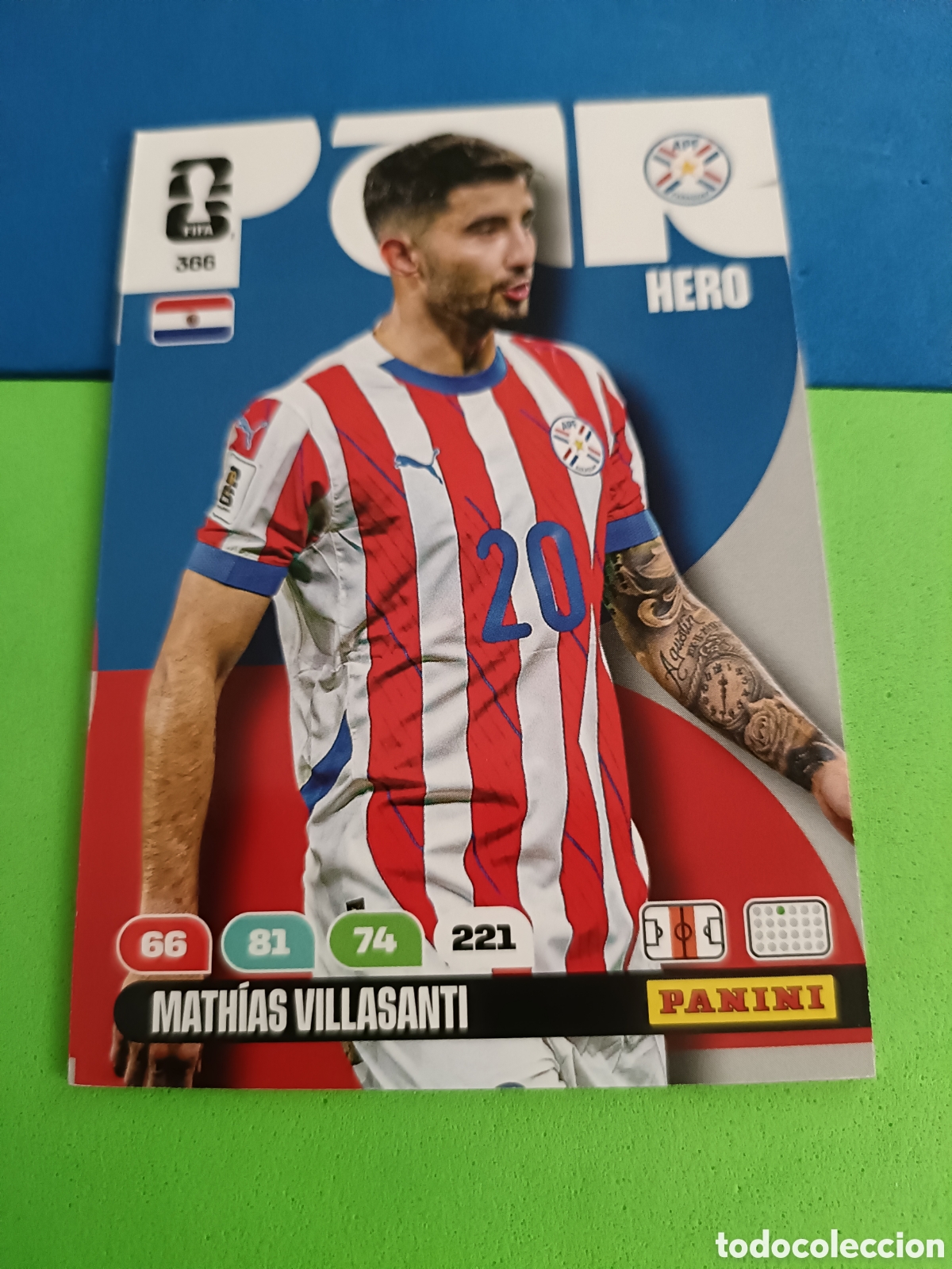 Cartes &agrave; collectionner de Football: Adrenalyn XL Fifa World cup 2026 mundial - 366 Villasanti