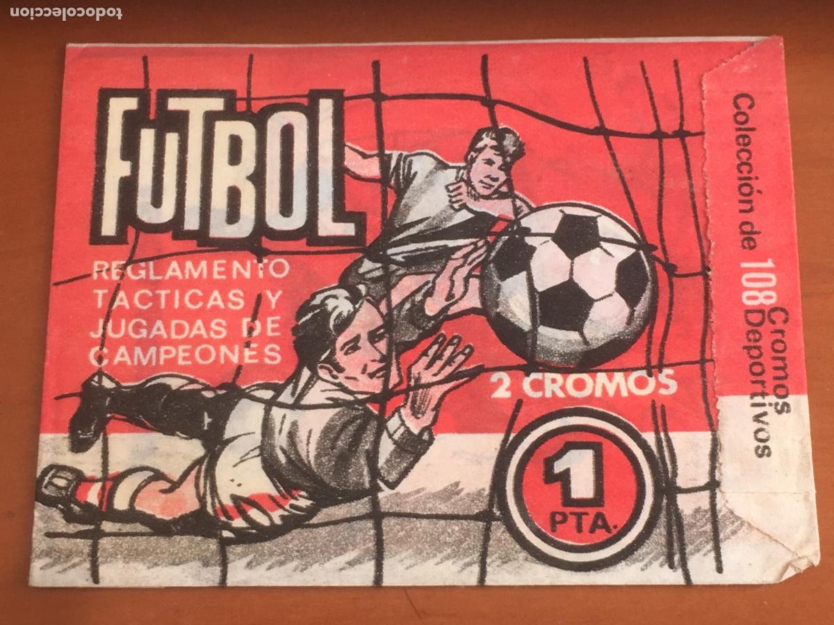 Cromos de F&uacute;tbol: FUTBOL REGLAMENTO JUGADAS EDICIONES ESTE SOBRE DE CROMOS SIN ABRIR