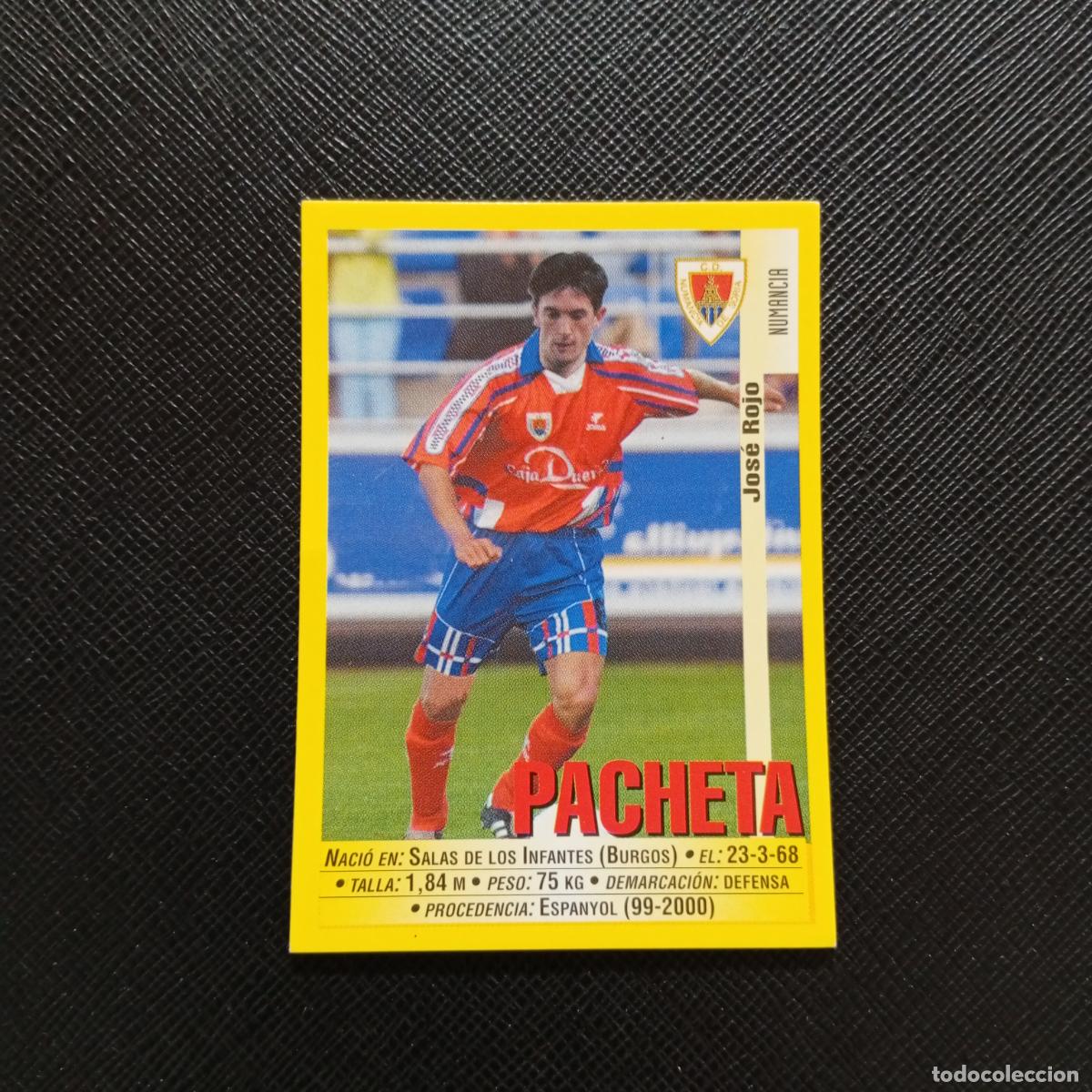 Cromos de F&uacute;tbol: 329A 329 PACHETA NUMANCIA PANINI 1999 2000 CROMO FUTBOL LIGA 99 00 SIN PEGAR - A183 PG469 B
