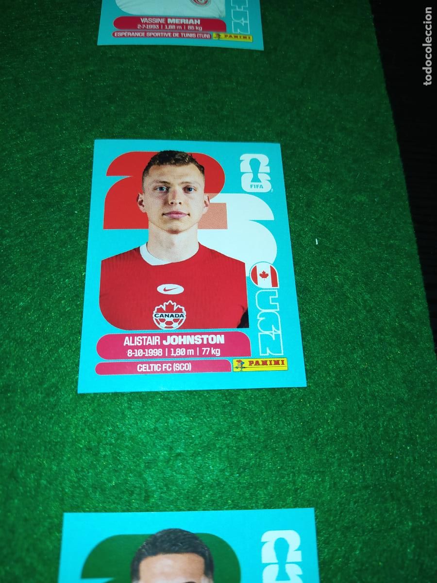Cromos de F&uacute;tbol: OFFICIAL STICKER COLLECTION WORLD CUP 2026 - CANADA N&ordm; 4 JOHNSTON