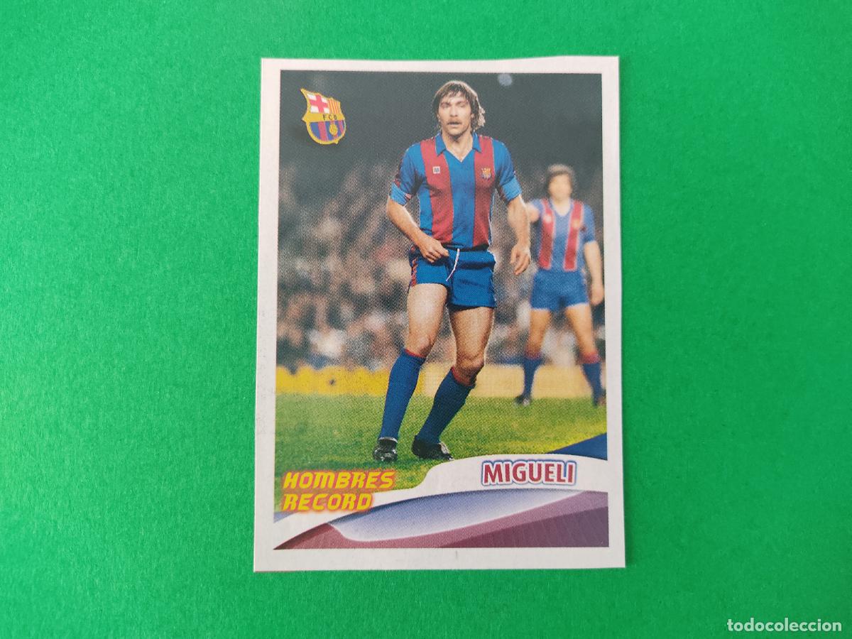 Cromos de F&uacute;tbol: CROMO FUTBOL MIGUELI F.C. BARCELONA RECORTADO N&ordm; 139 ALBUM SUPER BAR&Ccedil;A 2005-2006/05-06 PANINI