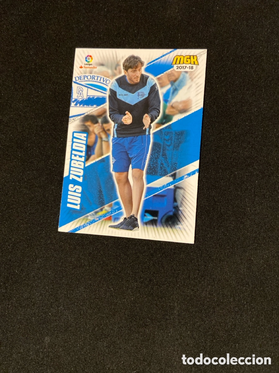 Cromos de F&uacute;tbol: LUIS ZUBELDIA 23 (ALAVES) MEGA
