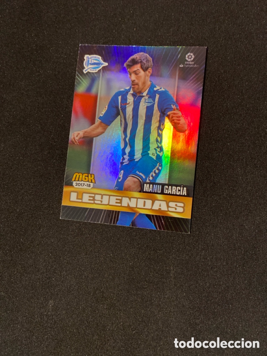 Cromos de F&uacute;tbol: MANU GARCIA 24 LEYENDAS (ALAVES)