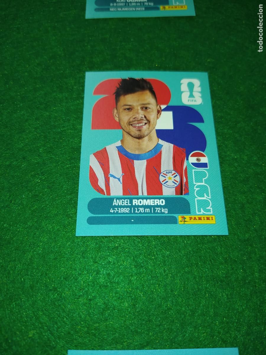 Cromos de F&uacute;tbol: OFFICIAL STICKER COLLECTION WORLD CUP 2026 - PARAGUAY N&ordm; 19 ROMERO