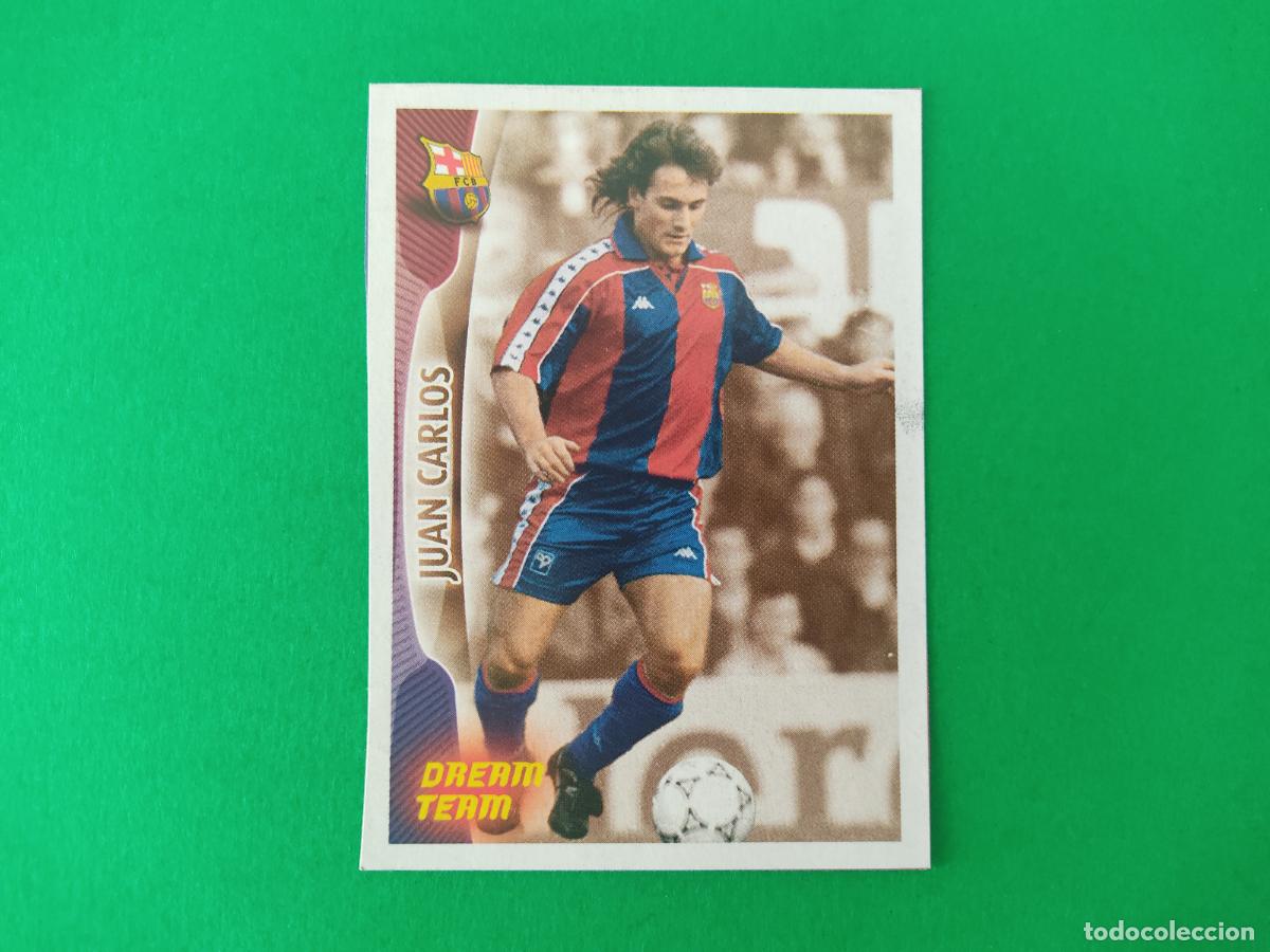 Cromos de F&uacute;tbol: CROMO FUTBOL JUAN CARLOS F.C. BARCELONA RECORTADO N&ordm; 127 ALBUM SUPER BAR&Ccedil;A 2005-2006/05-06 PANINI