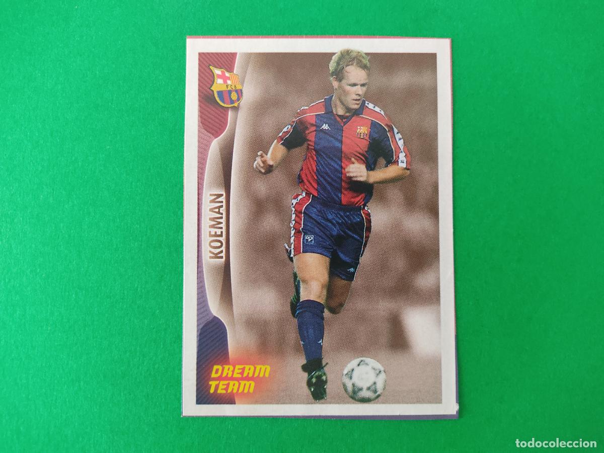 Cromos de Futebol: CROMO FUTBOL KOEMAN F.C. BARCELONA RECORTADO N&ordm; 125 ALBUM SUPER BAR&Ccedil;A 2005-2006/05-06 PANINI