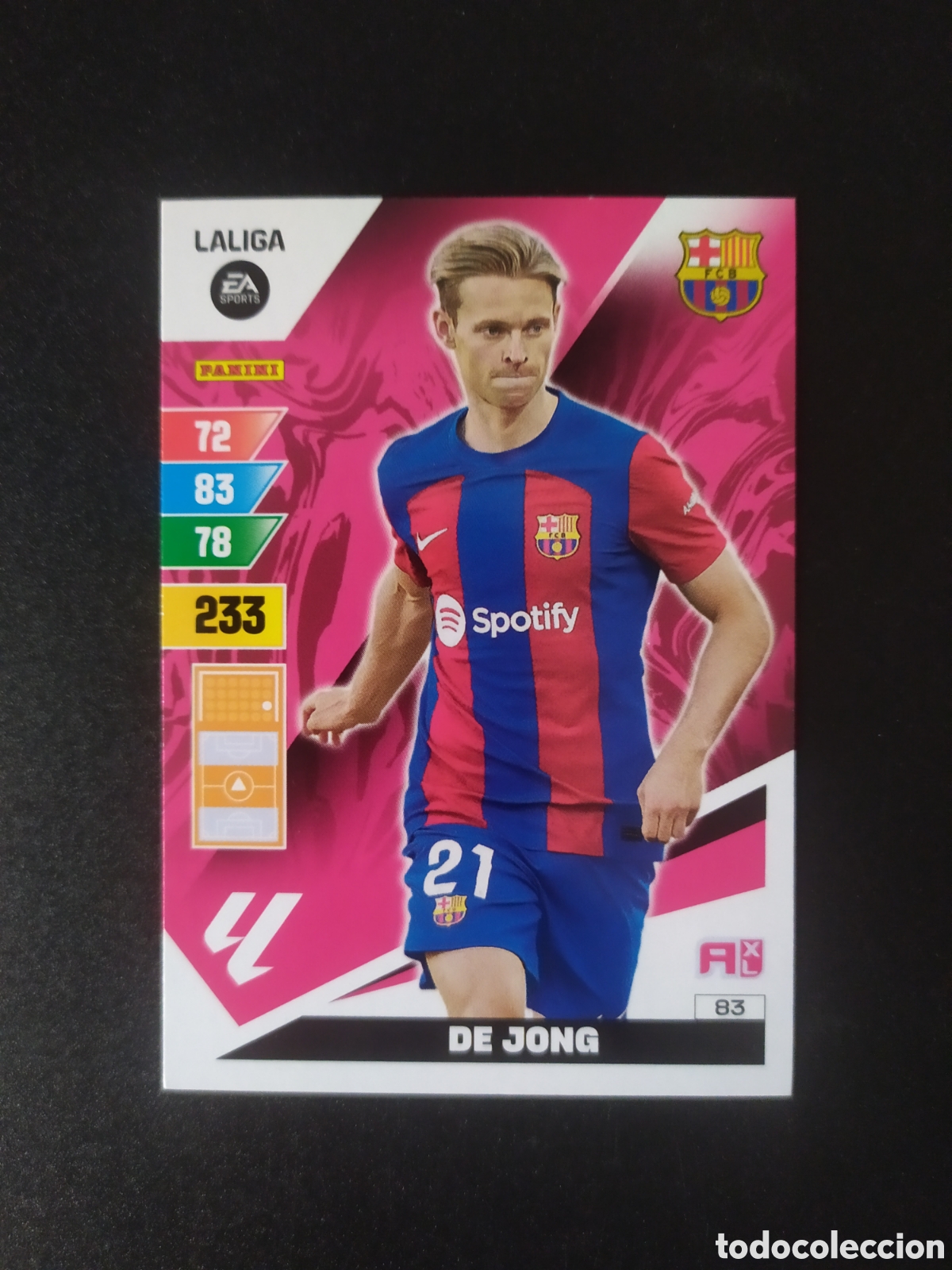 Cromos de Futebol: Adrenalyn 2023 2024 23 24 panini De Jong n&deg; 83 Barcelona