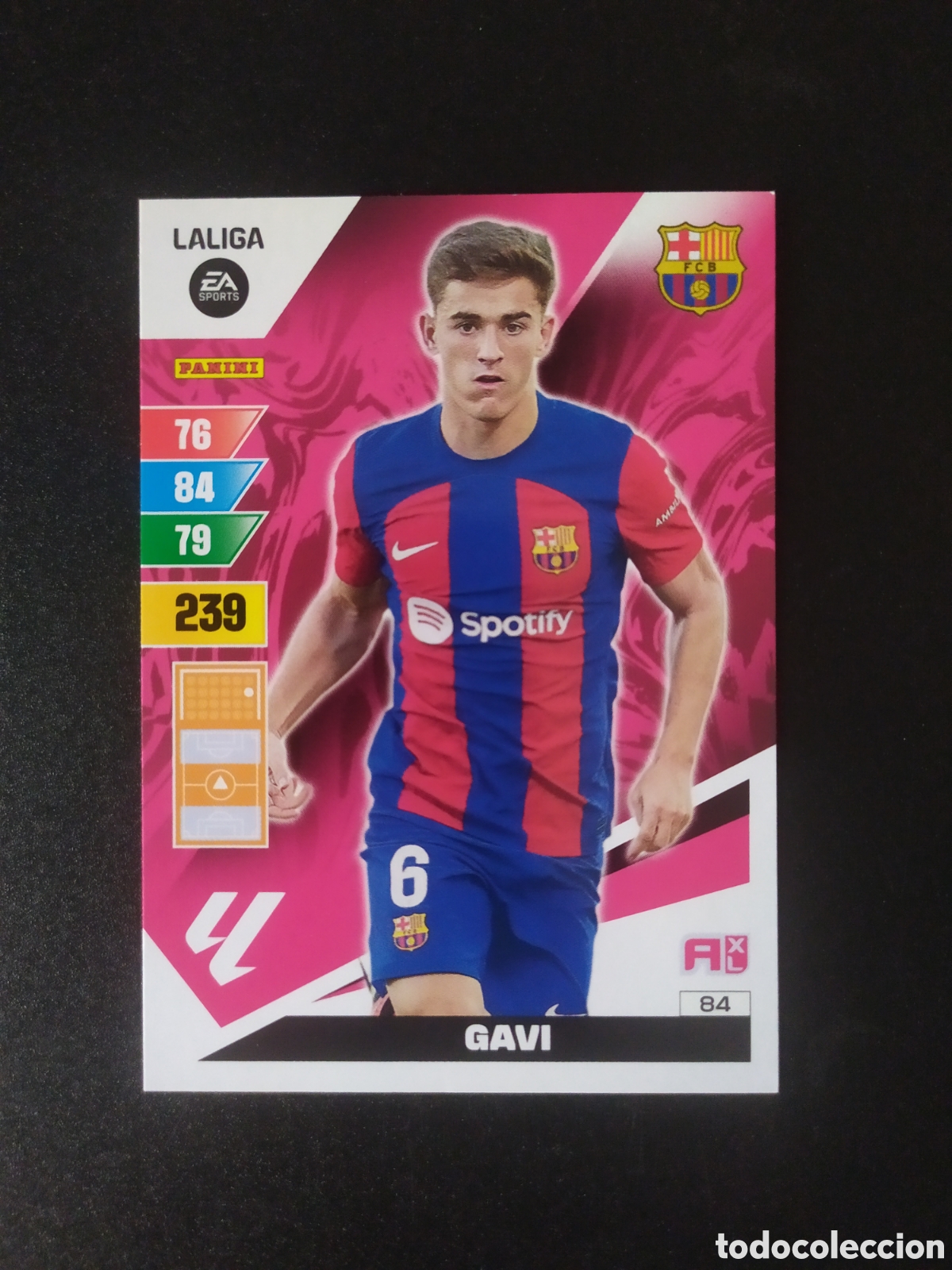 Cromos de F&uacute;tbol: Adrenalyn 2023 2024 23 24 panini Gavi n&deg; 84 Barcelona