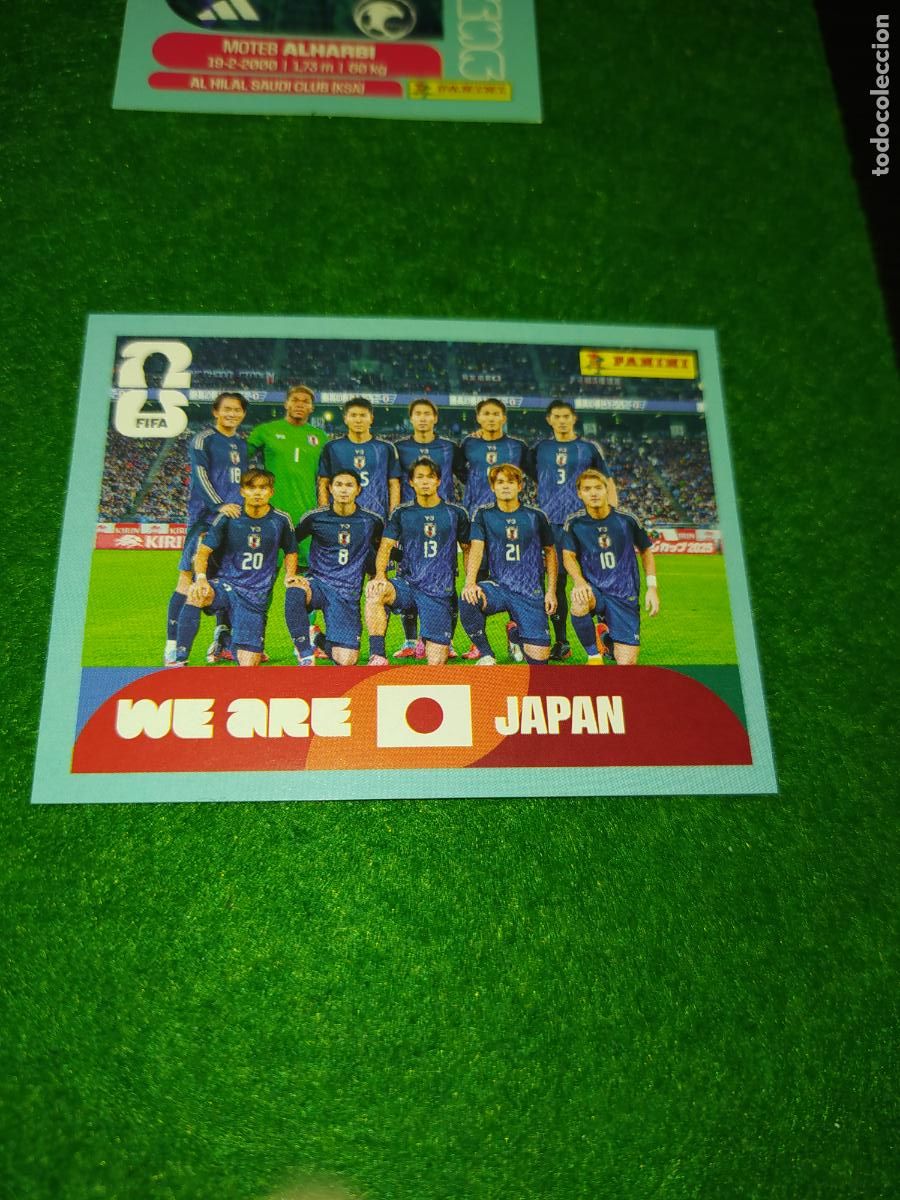 Cromos de F&uacute;tbol: OFFICIAL STICKER COLLECTION WORLD CUP 2026 - JAPON N&ordm; 13 ONCE INICIAL