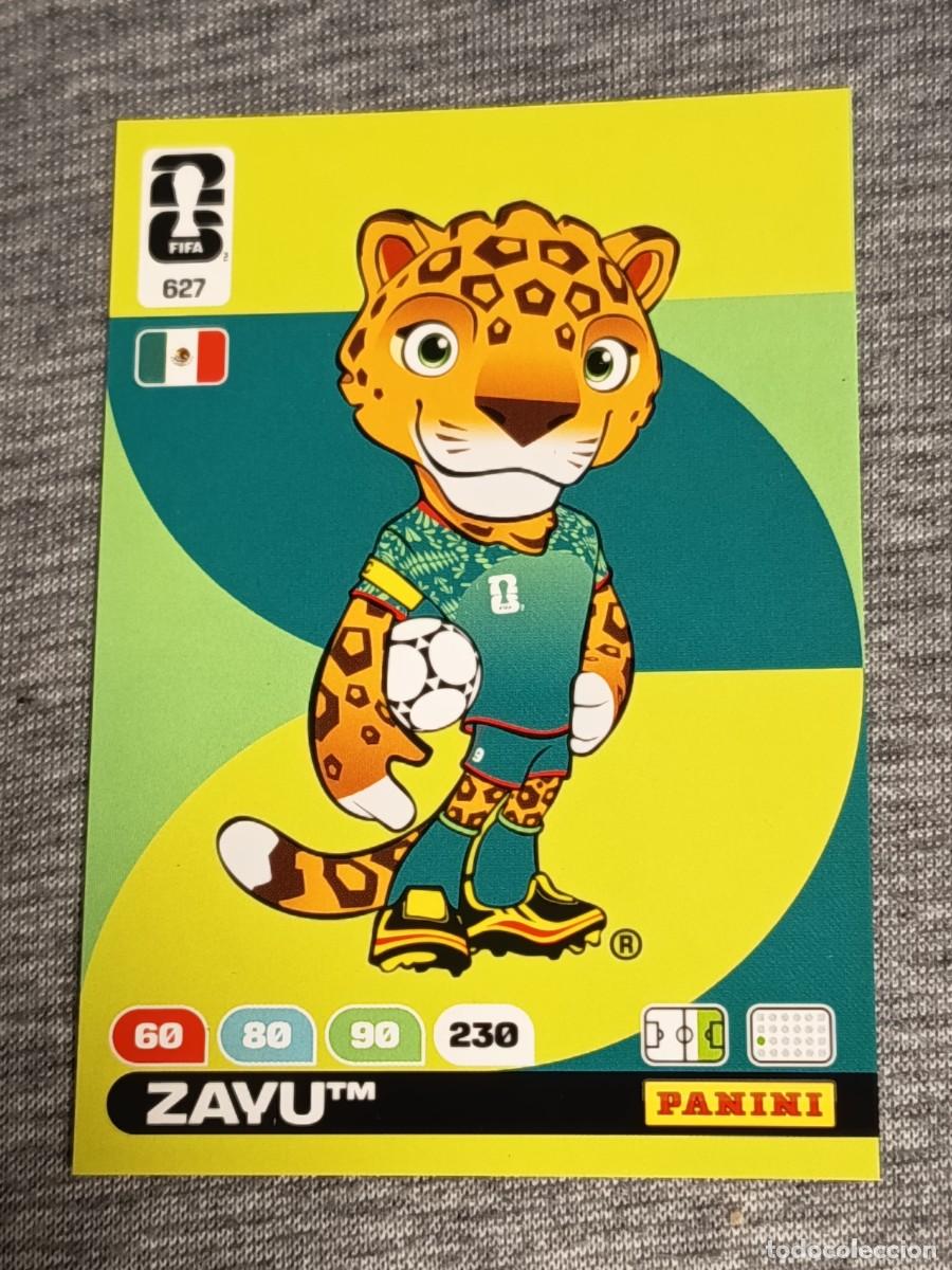 Cromos de F&uacute;tbol: Adrenalyn XL FIFA WORLD CUP 2026 ZAYU N&deg;627 MASCOTA MEXICO nuevo