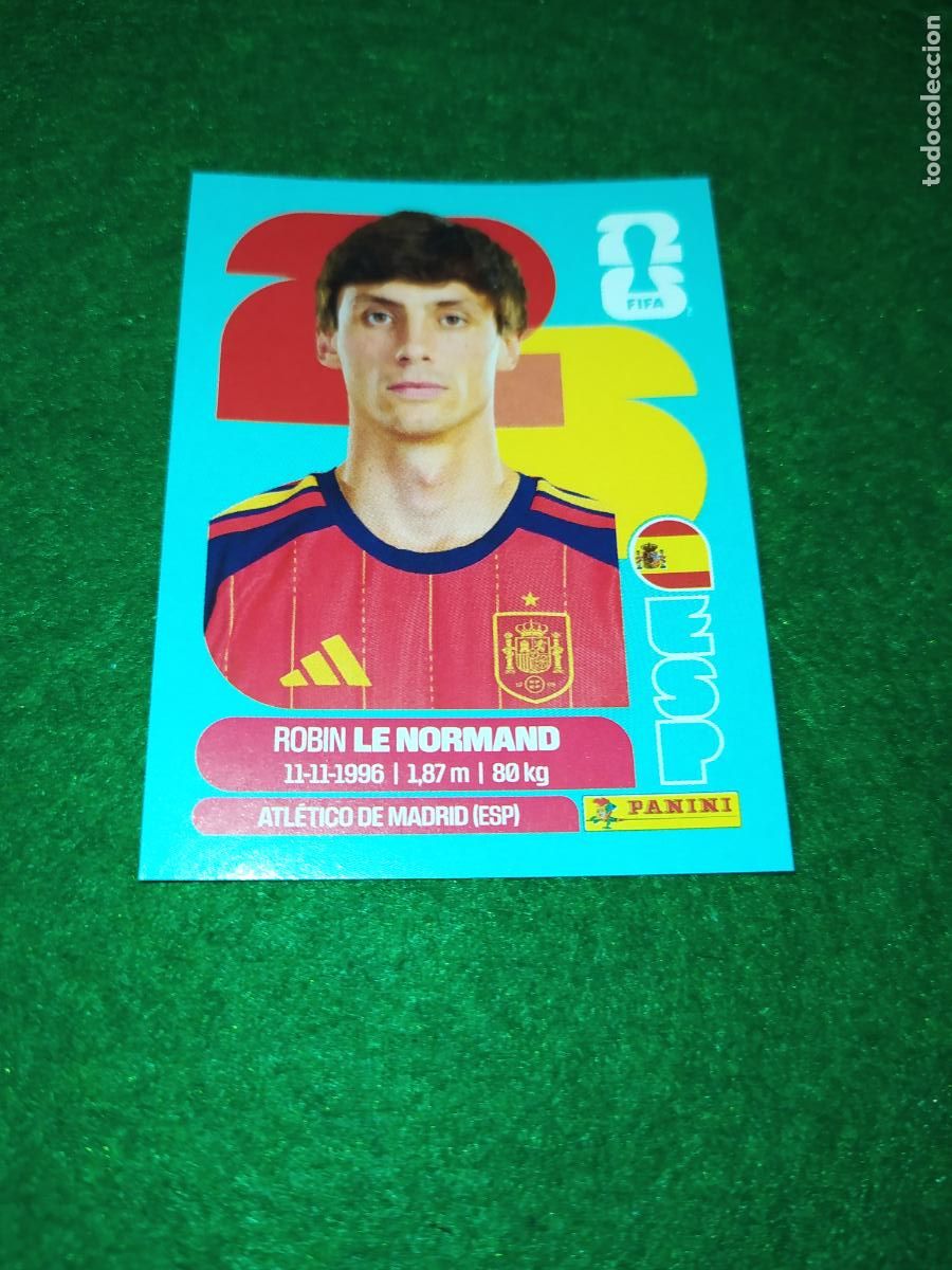Cromos de F&uacute;tbol: OFFICIAL STICKER COLLECTION WORLD CUP 2026 - ESPA&Ntilde;A N&ordm; 3 LE NORMAND