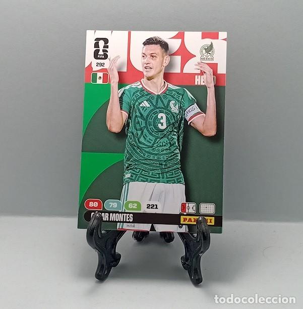 Cromos de F&uacute;tbol: 292 C&Eacute;SAR MONTES M&Eacute;XICO CROMO FICHA CARD ADRENALYN XL PANINI FIFA WORLD CUP 2026 HERO
