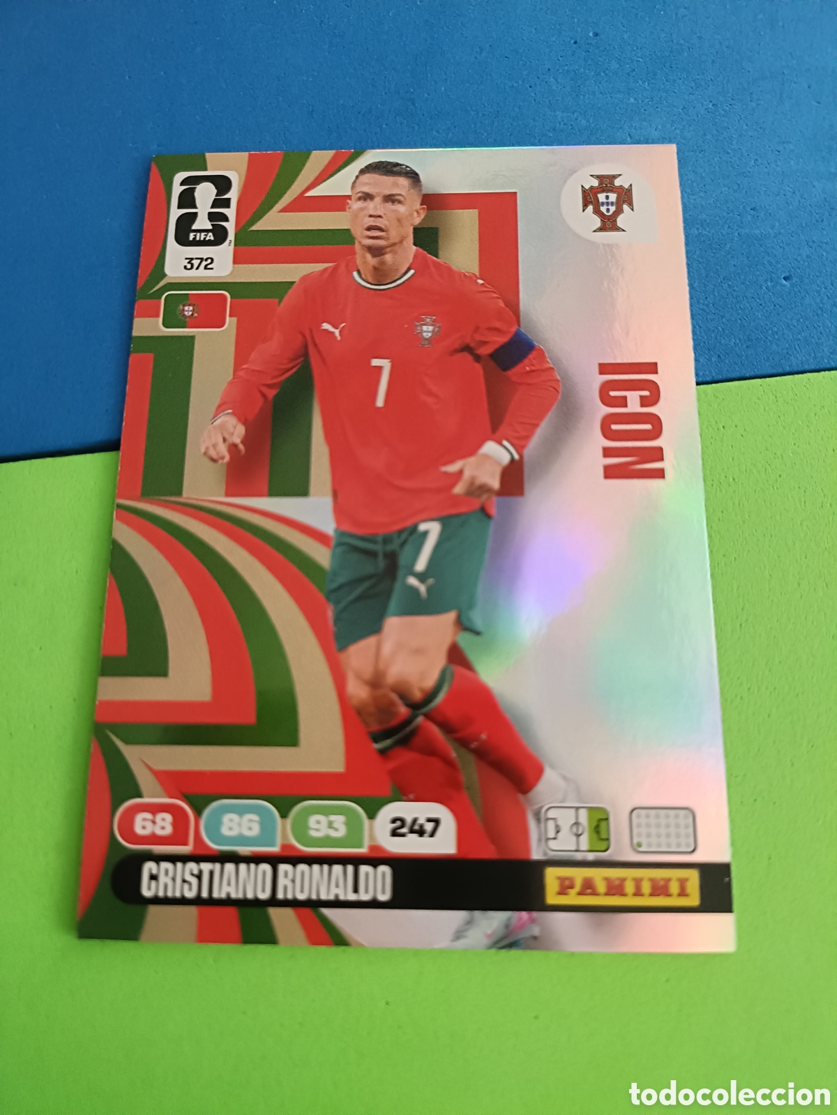 Cromos de F&uacute;tbol: Adrenalyn XL Fifa World cup 2026 mundial - Icon 372 Cristiano Ronaldo