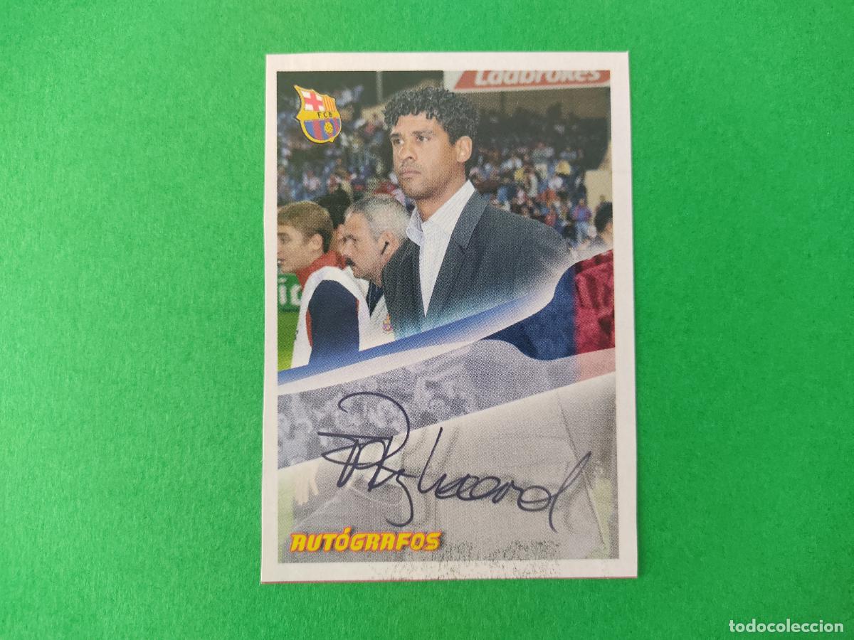 Cartes &agrave; collectionner de Football: CROMO FUTBOL RIJKAARD F.C. BARCELONA RECORTADO N&ordm; 91 ALBUM SUPER BAR&Ccedil;A 2005-2006/05-06 PANINI