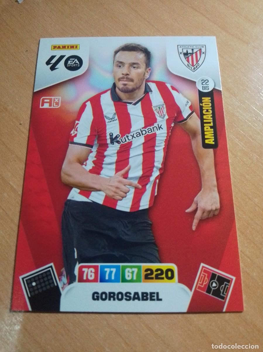 Cromos de F&uacute;tbol: 22 BIS GOROSABEL AMPLIACI&Oacute;N DEL ATHLETIC DE BILBAO 25 26 ADRENALYN XL 2025 2026