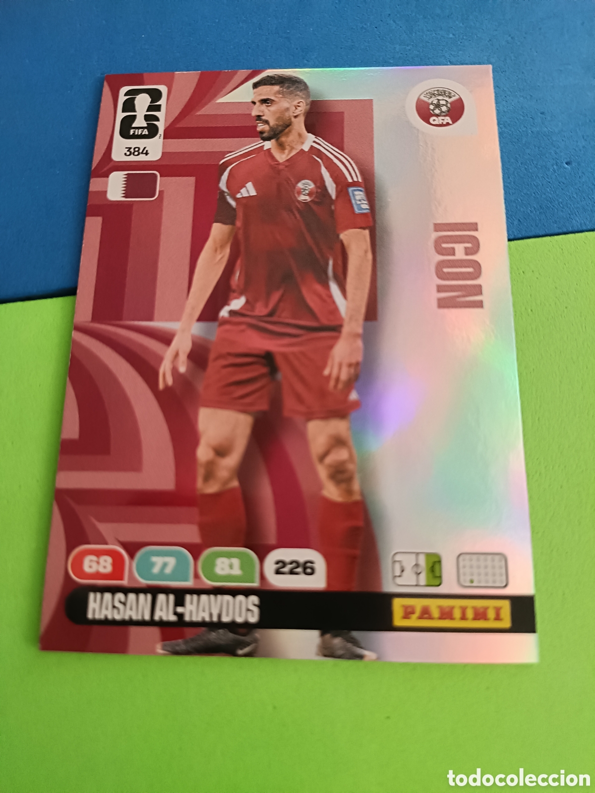 Cromos de F&uacute;tbol: Adrenalyn XL Fifa World cup 2026 mundial - Icon 384 Al-Haydos