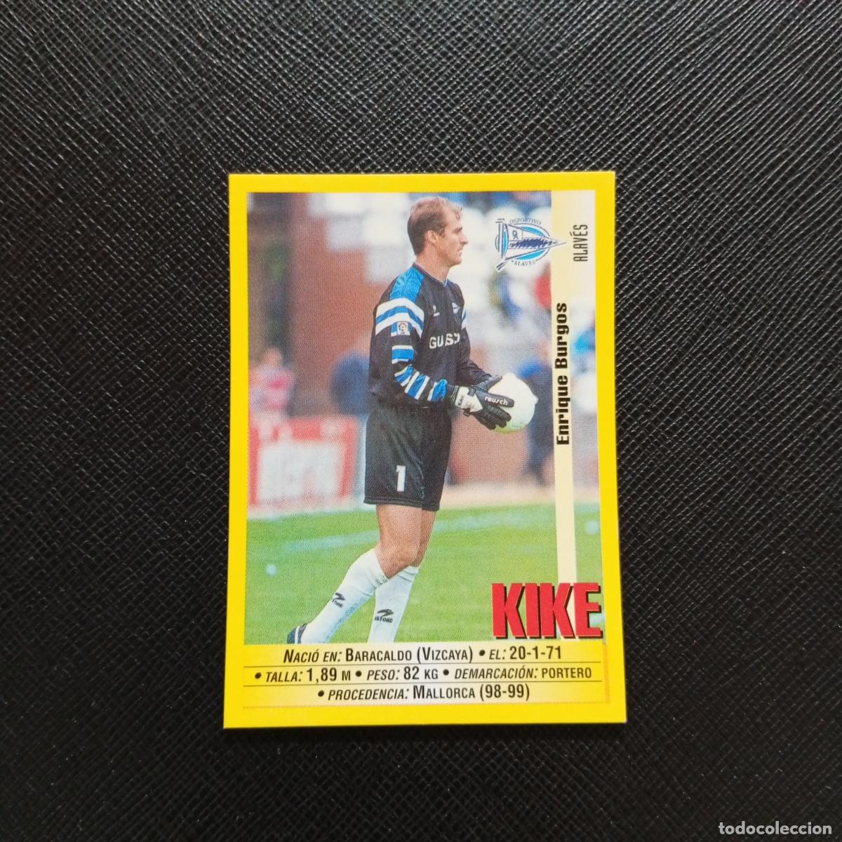 Cromos de Futebol: 287 KIKE ALAVES PANINI 1999 2000 CROMO FUTBOL LIGA 99 00 SIN PEGAR - A183 PG469