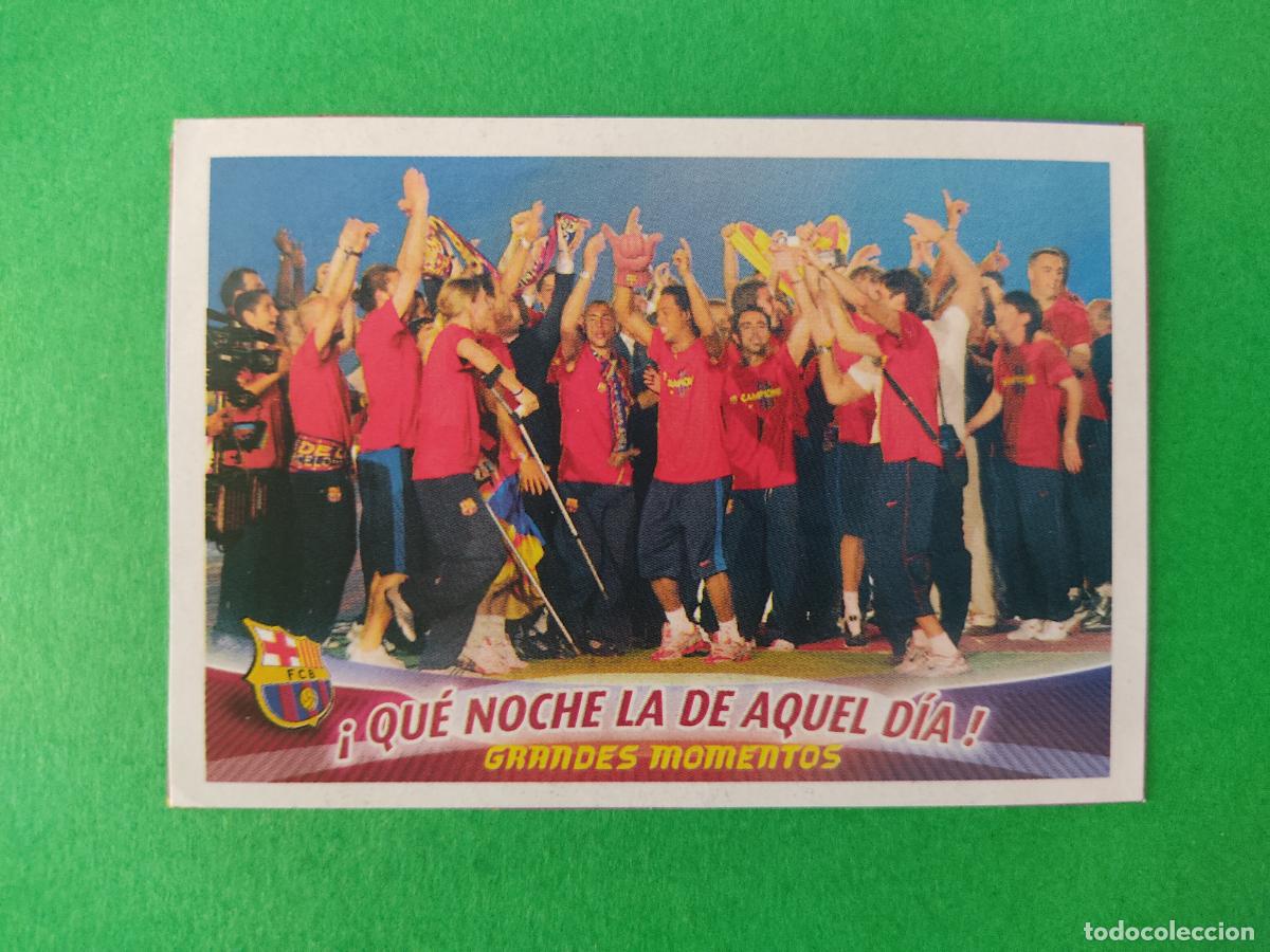 Cromos de Futebol: CROMO FUTBOL F.C. BARCELONA CAMPEONES RECORTADO N&ordm; 76 ALBUM SUPER BAR&Ccedil;A 2005-2006/05-06 PANINI