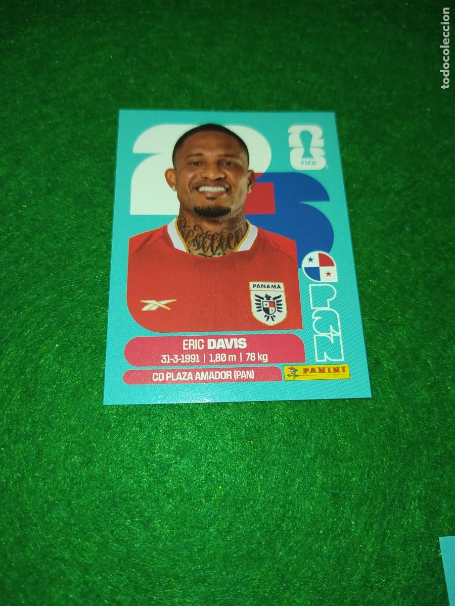 Cromos de F&uacute;tbol: OFFICIAL STICKER COLLECTION WORLD CUP 2026 - PANAMA N&ordm; 7 DAVIS