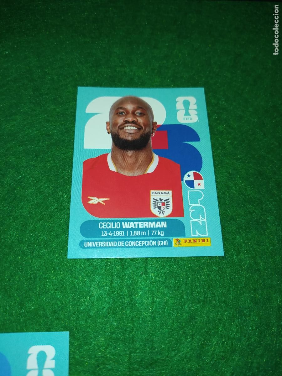 Cromos de F&uacute;tbol: OFFICIAL STICKER COLLECTION WORLD CUP 2026 - PANAMA N&ordm; 18 WATERMAN
