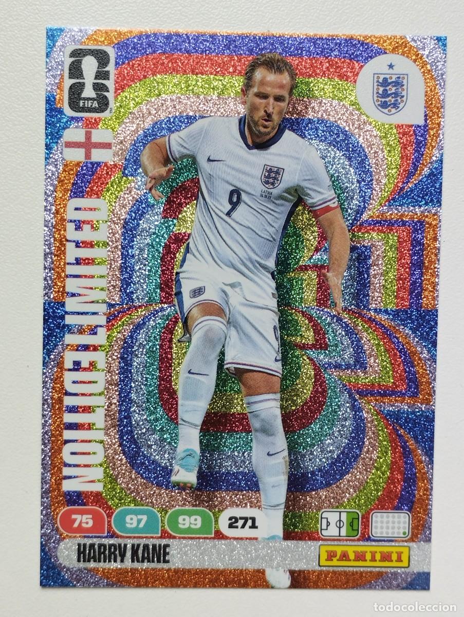 Cromos de F&uacute;tbol: CROMO CARD ADRENALYN MUNDIAL WORLD CUP 2026 LIMITED EDITION HARRY KANE INGLATERRA
