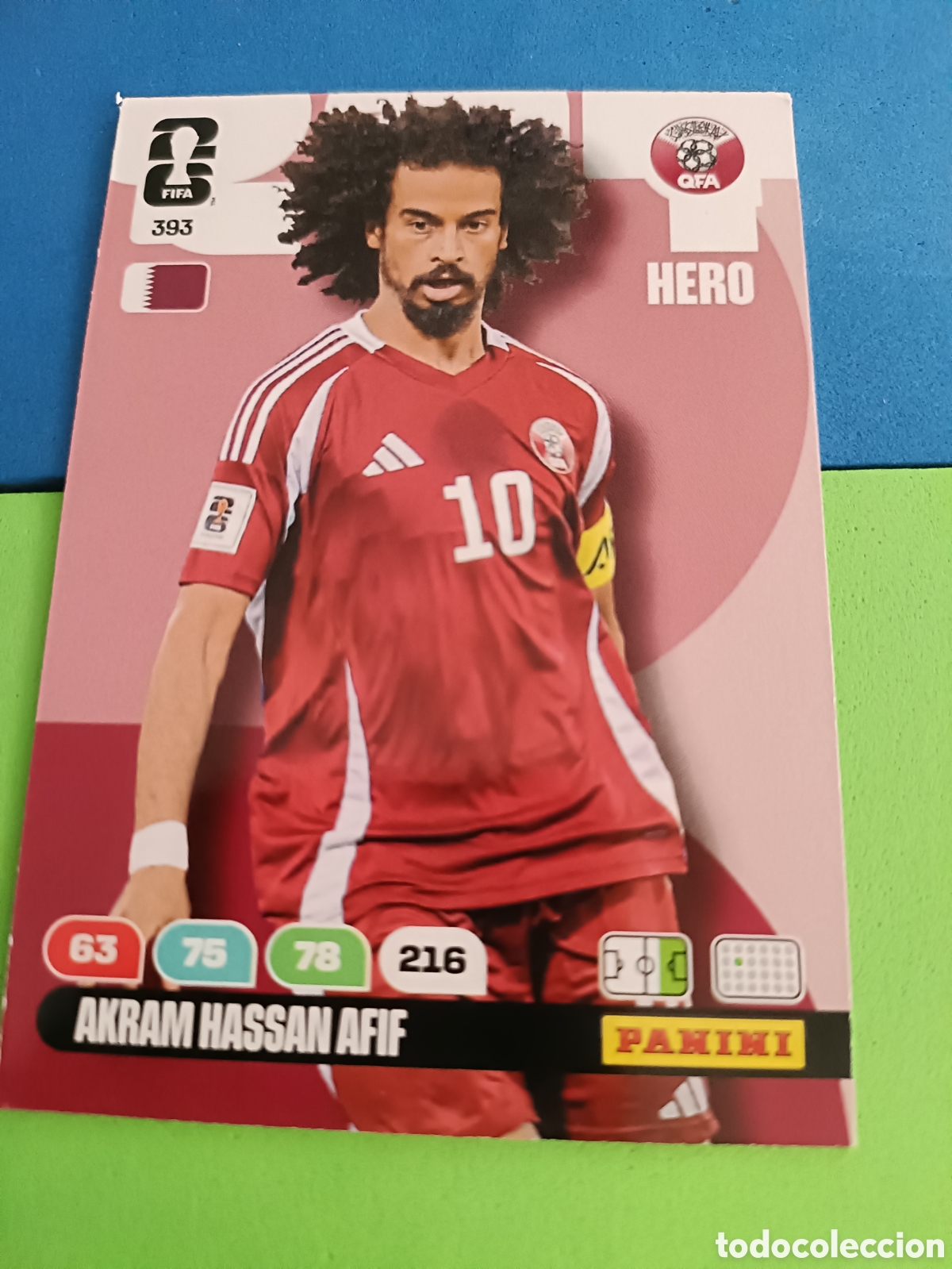 Cromos de F&uacute;tbol: Adrenalyn XL Fifa World cup 2026 mundial - 393 Hassan Afif