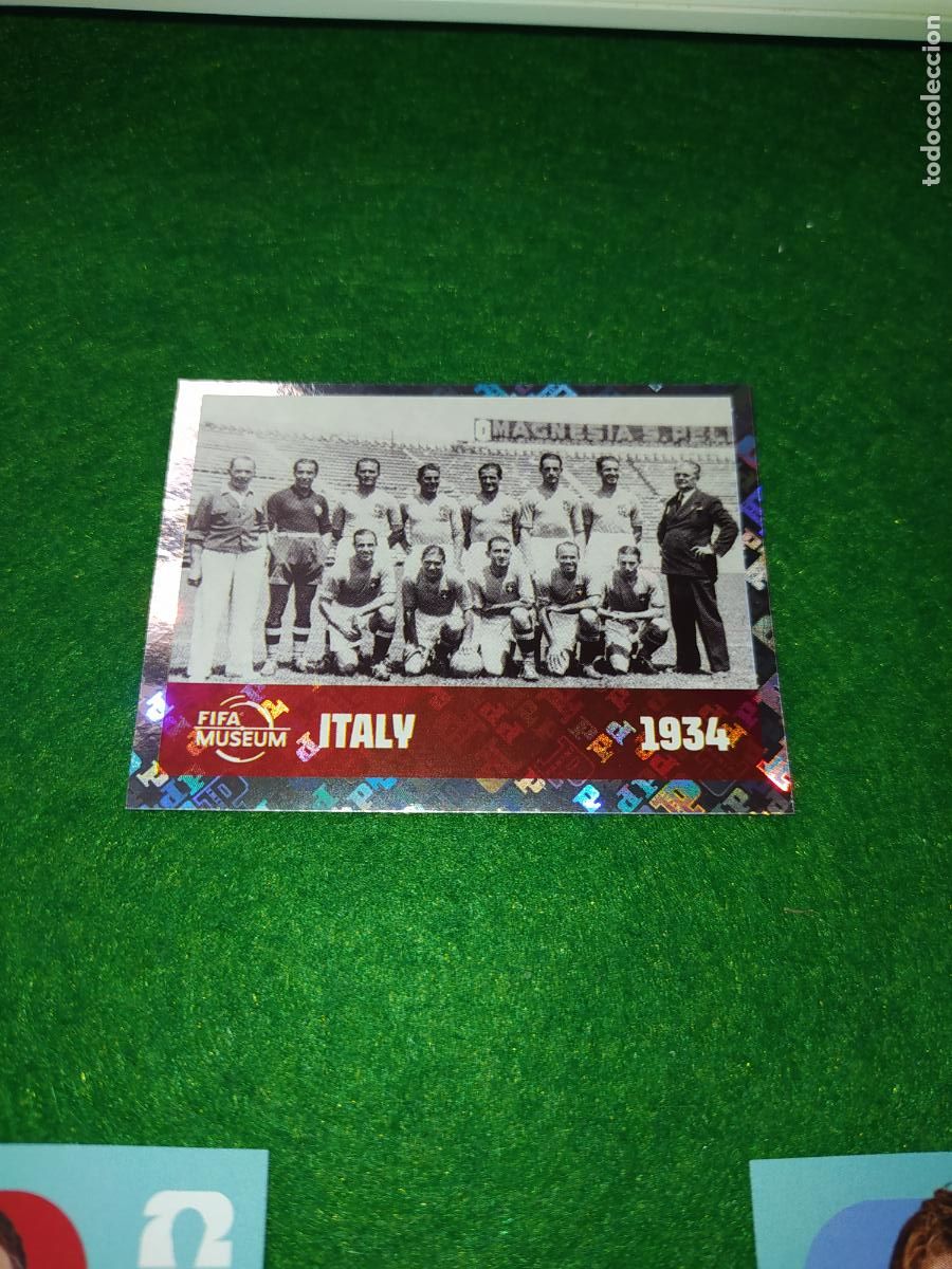 Cromos de F&uacute;tbol: OFFICIAL STICKER COLLECTION WORLD CUP 2026 - FIFA MUSEUM N&ordm; 9 ITALIA 1934