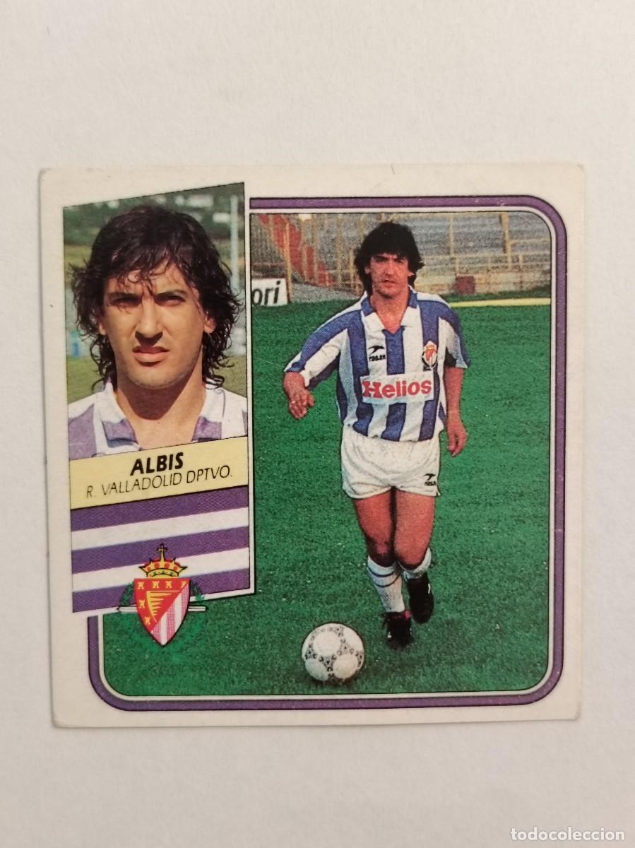 Cromos de F&uacute;tbol: ALBIS REAL VALLADOLID LIGA 89/90 ESTE