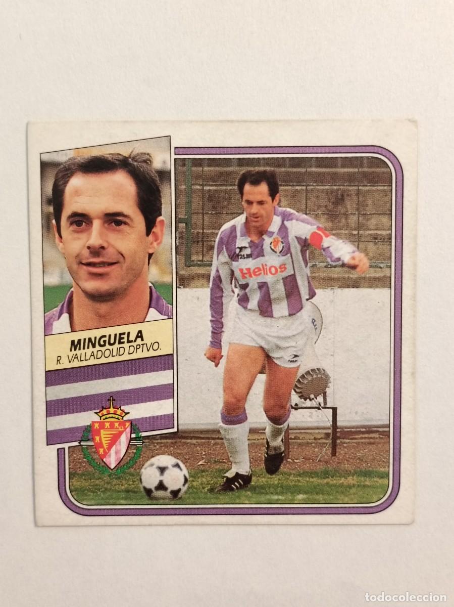 Cromos de F&uacute;tbol: MINGUELA REAL VALLADOLID LIGA 89/90 ESTE