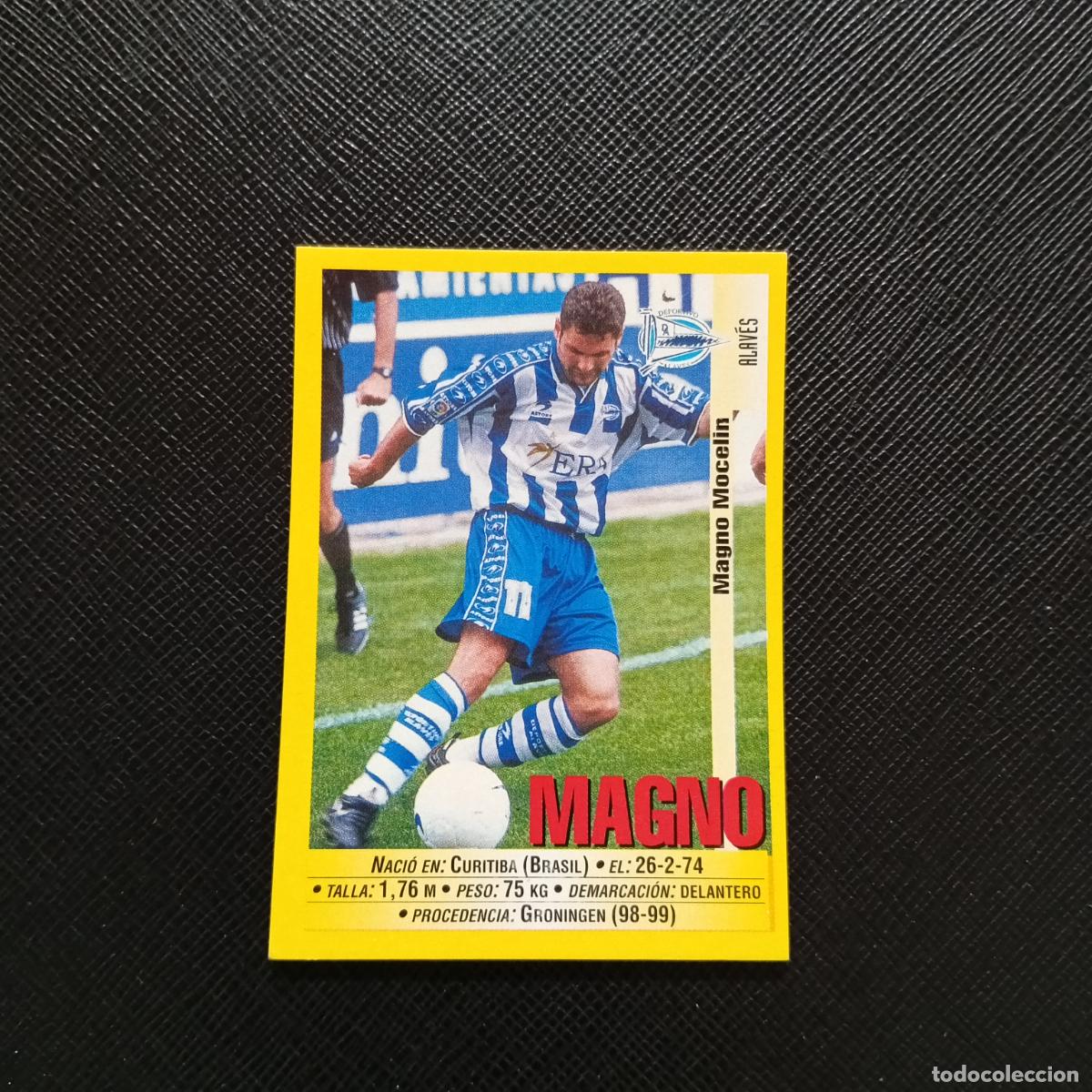 Cromos de F&uacute;tbol: 302 MAGNO ALAVES PANINI 1999 2000 CROMO FUTBOL LIGA 99 00 SIN PEGAR - A183 PG496