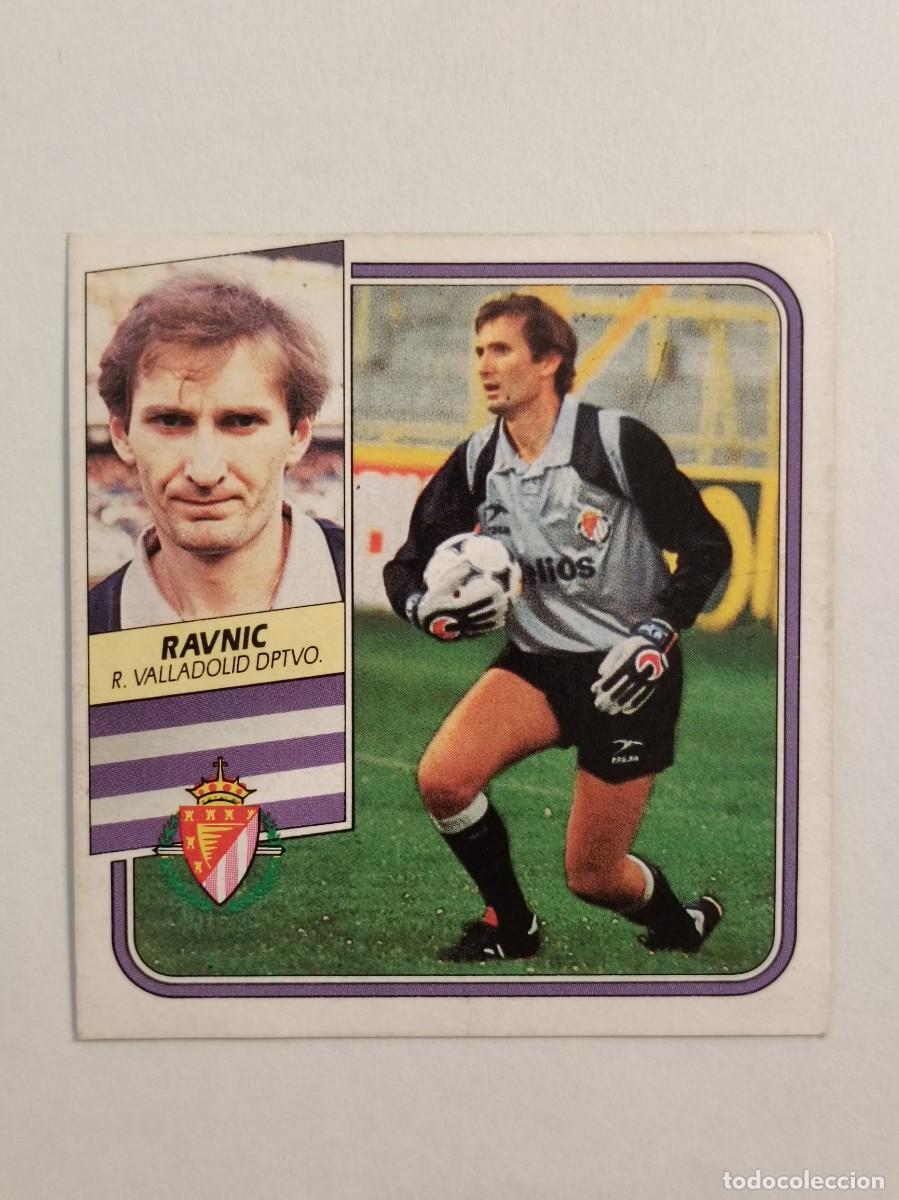 Cromos de F&uacute;tbol: RAVNIC REAL VALLADOLID LIGA 89/90 ESTE