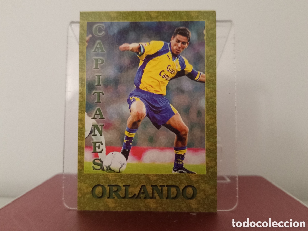 Cromos de F&uacute;tbol: ❇️ CROMO ⚽ ORLANDO LAS PALMAS 456 CAPITANES 01 02 2001 2002 MUNDICROMO ❇️