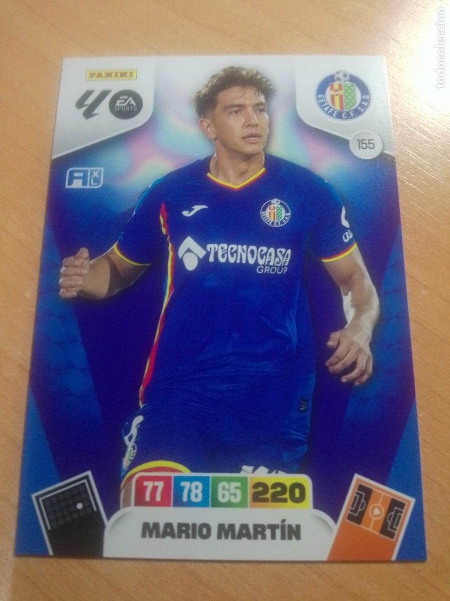 Cromos de F&uacute;tbol: 155 MARIO MARTIN DEL GETAFE 25 26 ADRENALYN XL 2025 2026 NUEVO