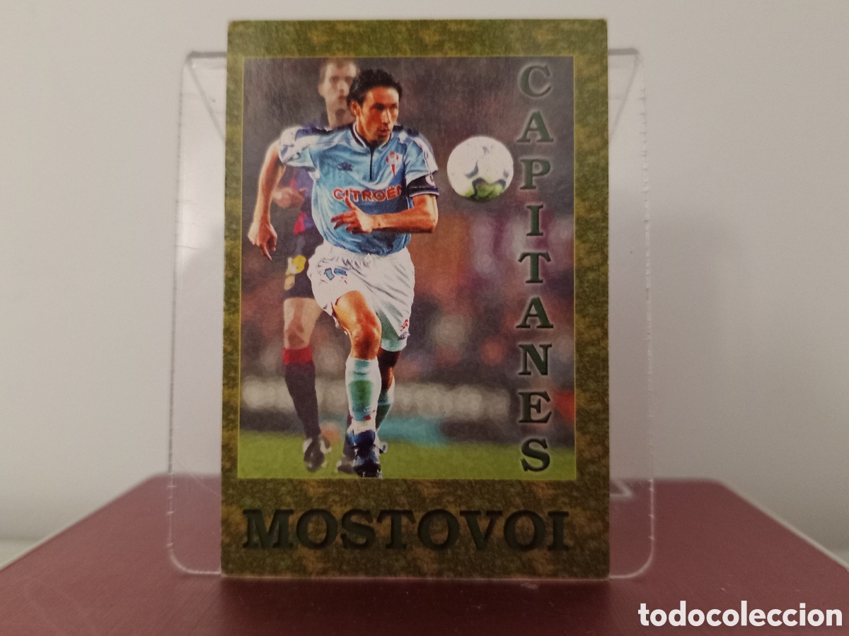 Cromos de F&uacute;tbol: ❇️ CROMO ⚽ MOSTOVOI CELTA DE VIGO 451 CAPITANES 01 02 2001 2002 MUNDICROMO ❇️