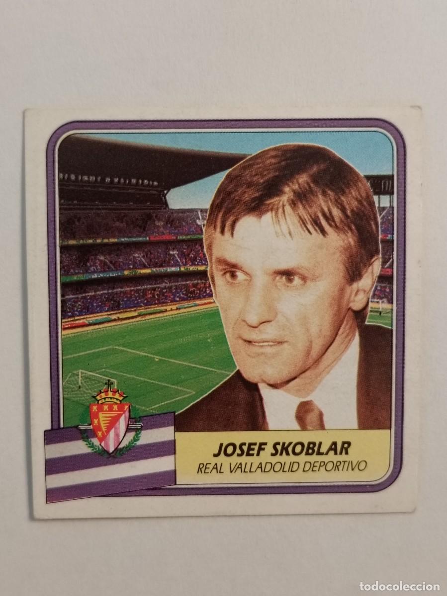 Cromos de F&uacute;tbol: JOSEF SKOBLAR REAL VALLADOLID LIGA 89/90 ESTE