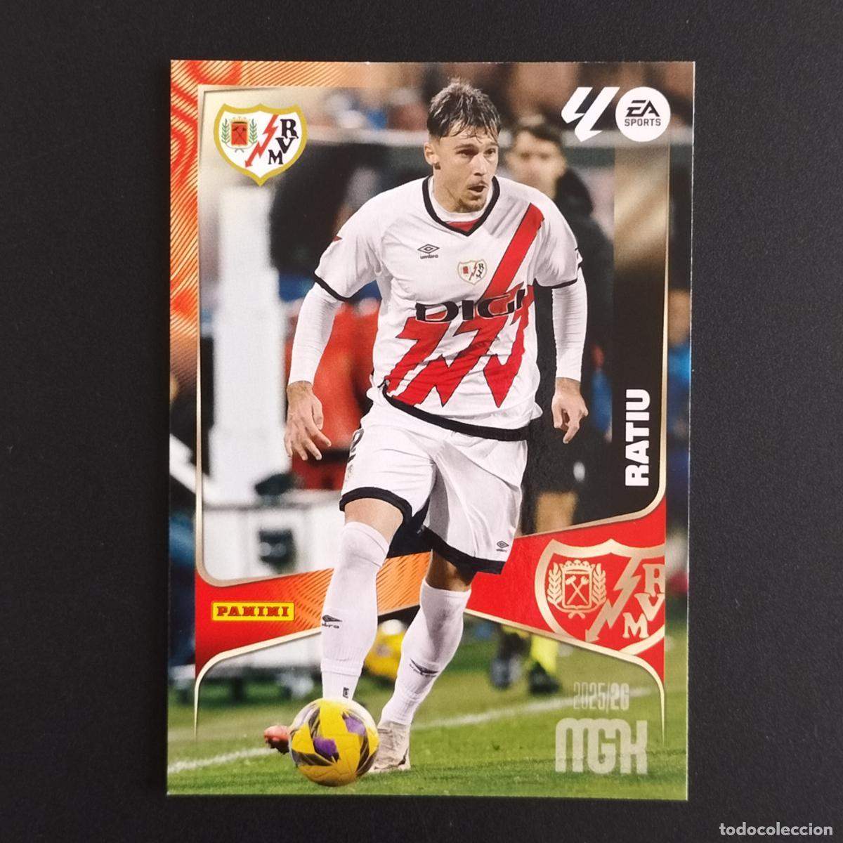 Cartes &agrave; collectionner de Football: MGK 293 RATIU RAYO VALLECANO CROMOS ALBUM MEGACRACKS LIGA FUTBOL 2025 2026 25 26