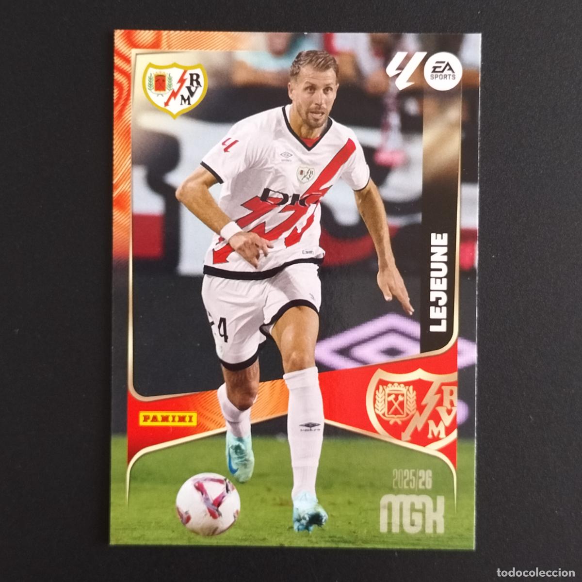 Cromos de F&uacute;tbol: MGK 294 LEJEUNE RAYO VALLECANO CROMOS ALBUM MEGACRACKS LIGA FUTBOL 2025 2026 25 26