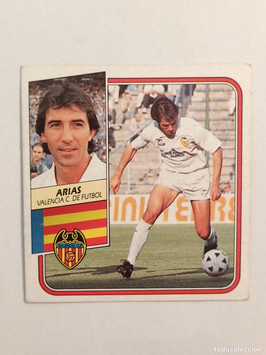 Cromos de F&uacute;tbol: ARIAS VALENCIA C.F. LIGA 89/90 ESTE