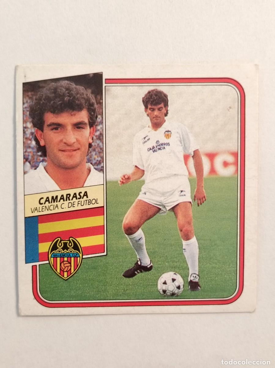 Cromos de F&uacute;tbol: CAMARASA VALENCIA C.F. LIGA 89/90 ESTE
