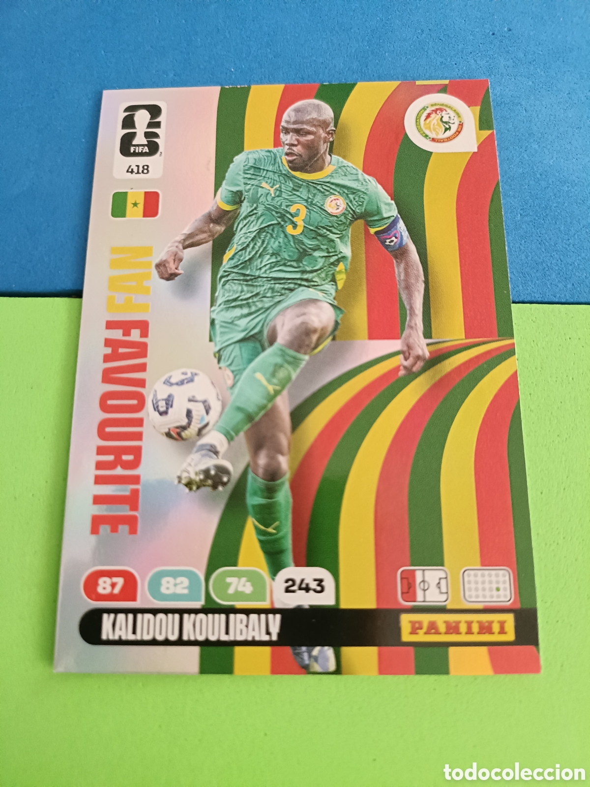 Cromos de F&uacute;tbol: Adrenalyn XL Fifa World cup 2026 mundial - Fan Favourite 418 Koulibaly