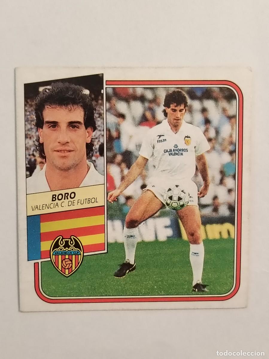 Cromos de F&uacute;tbol: BORO VALENCIA C.F. LIGA 89/90 ESTE