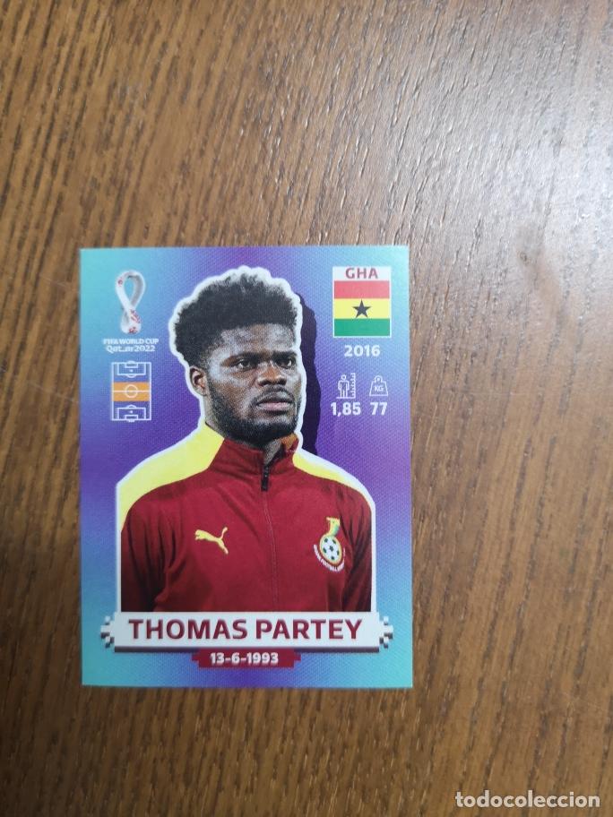Cromos de F&uacute;tbol: GHA14 THOMAS PARTEY, QATAR 2022